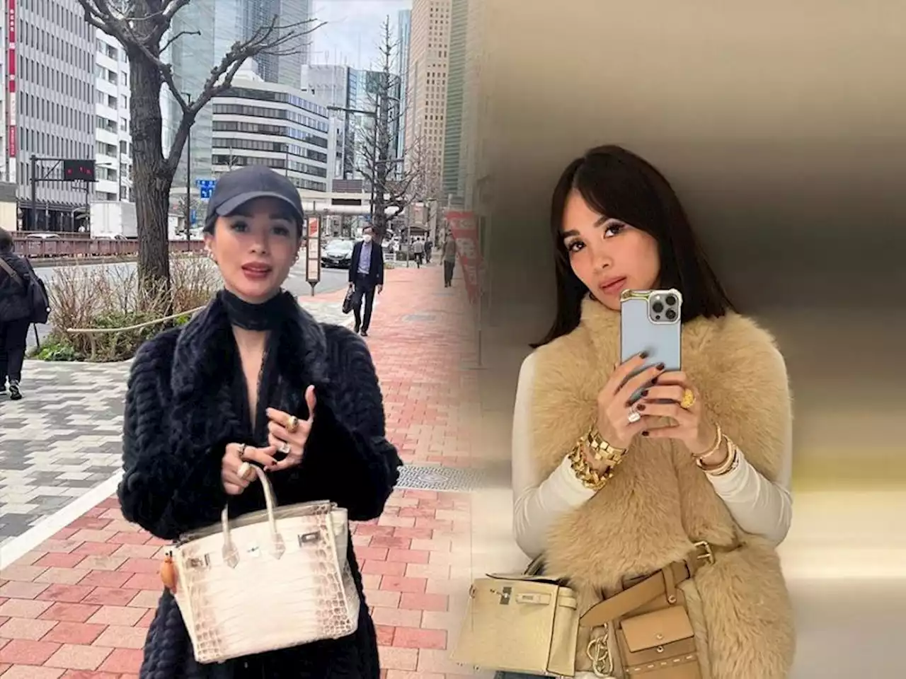 Heart Evangelista travels in style in Japan