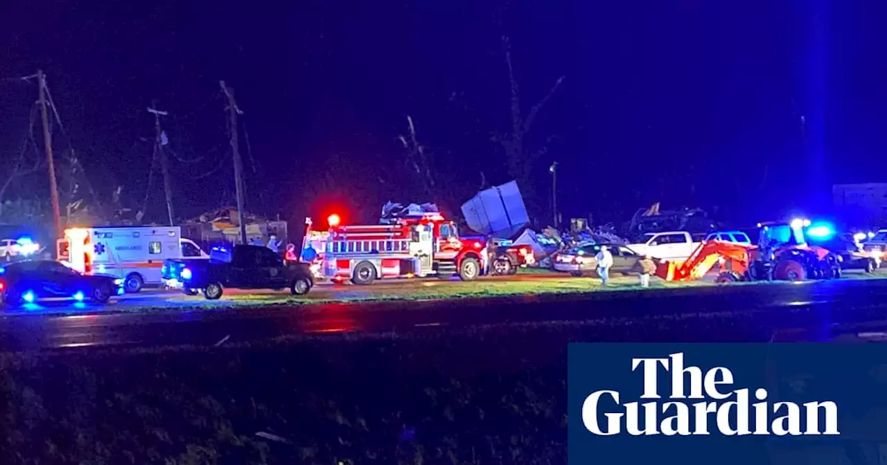 Tornado in Mississippi kills at least 14, with more trapped under rubble