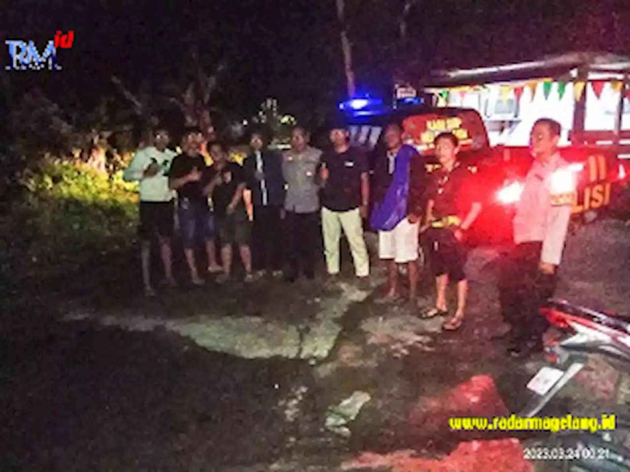 Polisi Bubarkan Perang Sarung di Salaman