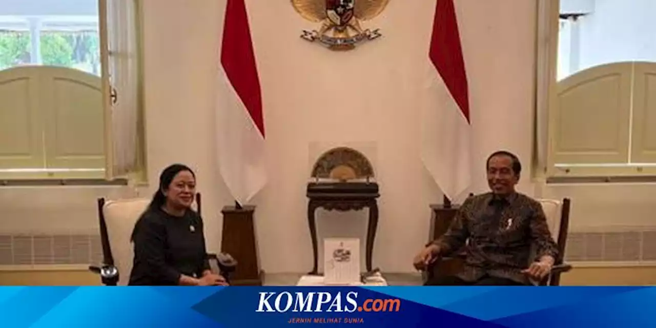 Kala Presiden Jokowi Bertemu Puan Maharani Setelah Megawati, Bicara soal Pemilu 2024