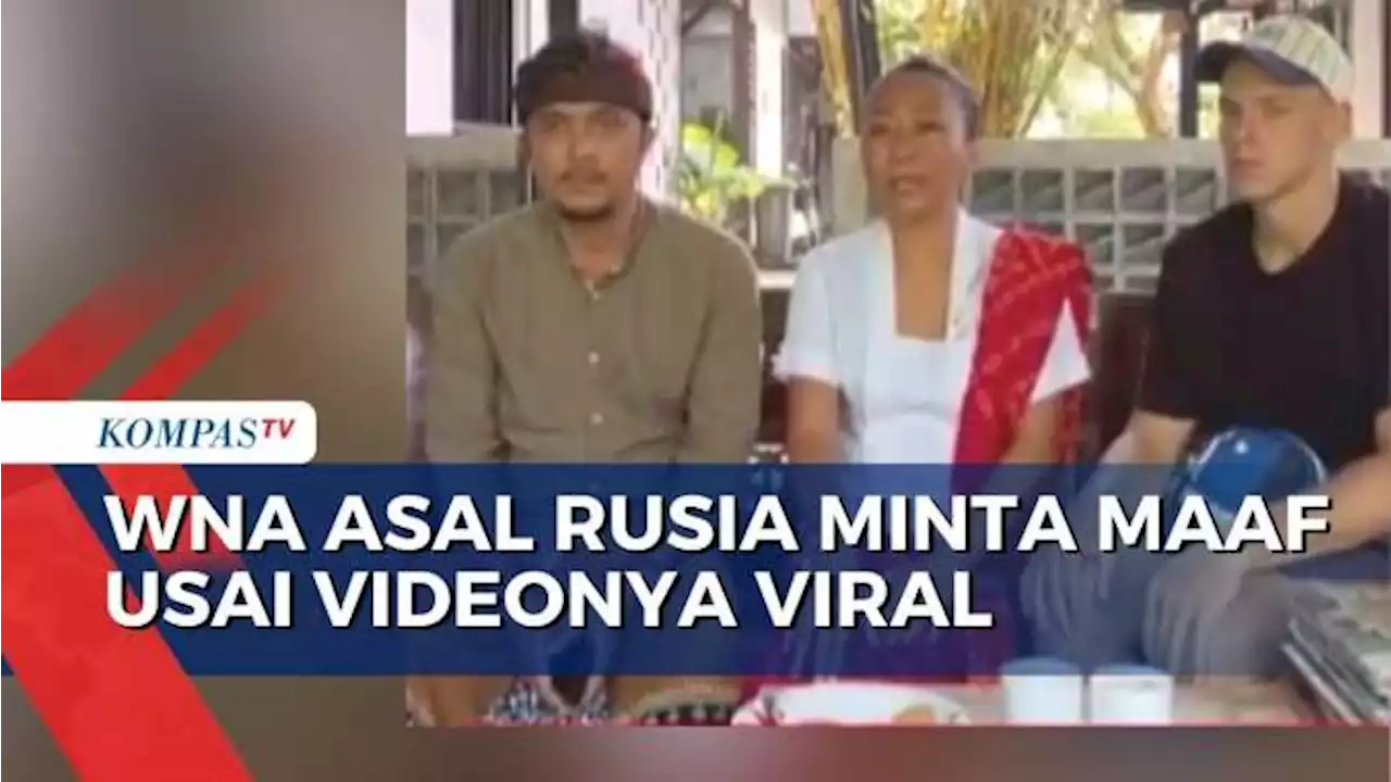 WNA Asal Rusia Minta Maaf Usai Video Tak Senonohnya di Puncak Gunung Agung Viral