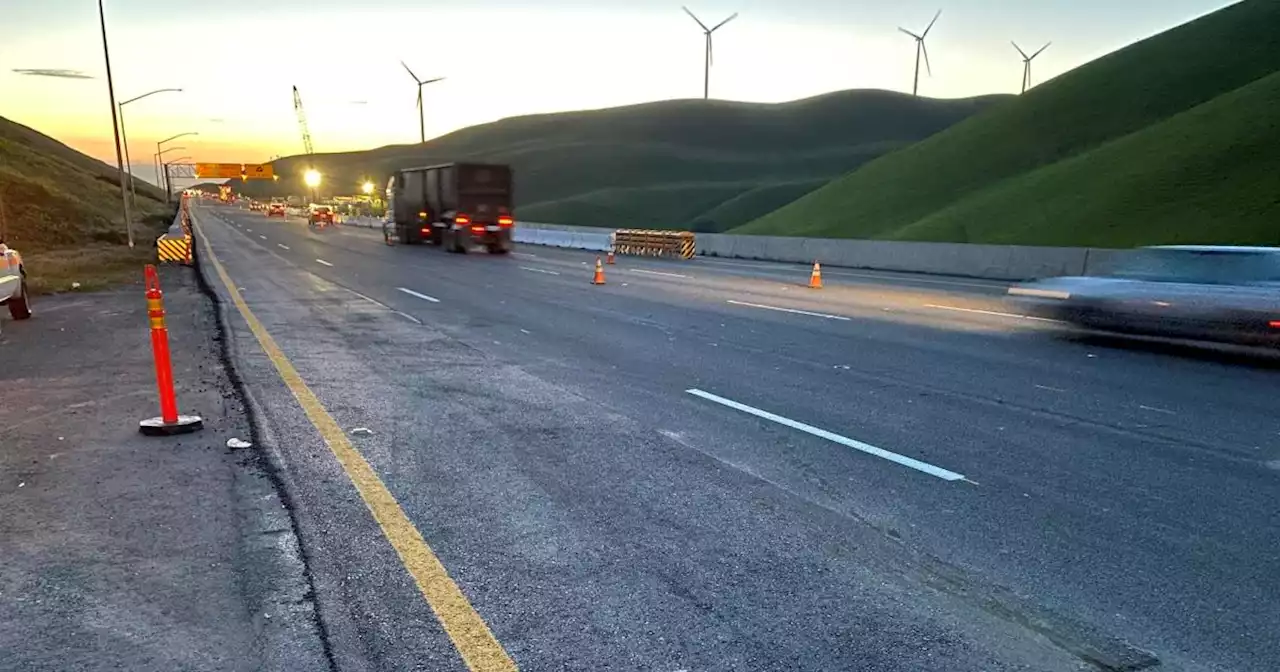 Update: Caltrans reopens eastbound I-580 lanes near Livermore ahead of Friday getaway