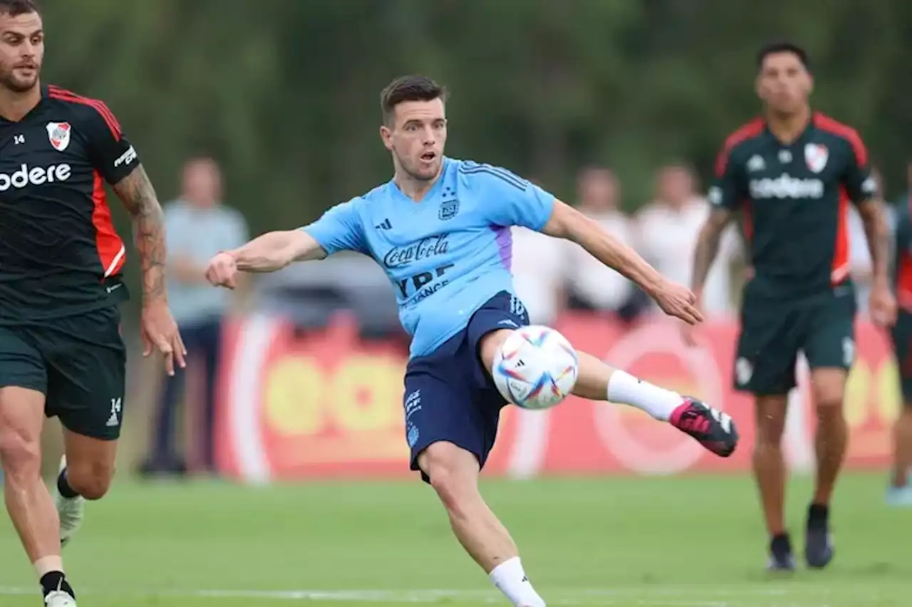 River - Selección Argentina: los futbolistas que no estuvieron ante Panamá ganaron 4-1 con goles de Angel Correa (2), Paulo Dybala y Nicolás González