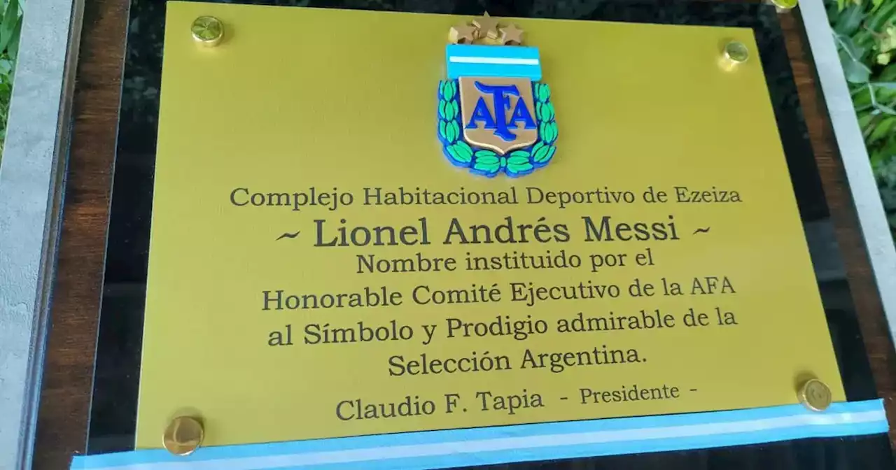 El homenaje de la AFA a Lionel Messi: el predio de Ezeiza llevará su nombre | Fútbol | La Voz del Interior