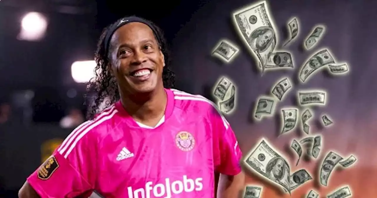 Cuánto cobró Ronaldinho por jugar la Kings League