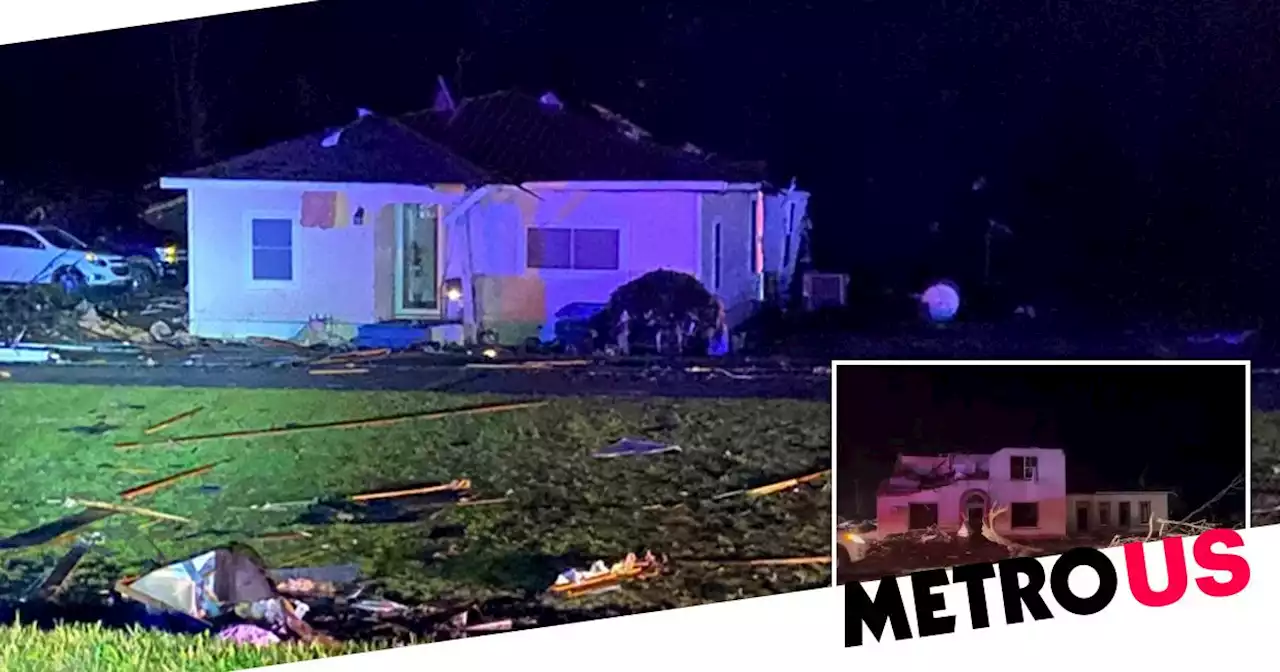 At least 23 killed after huge tornado uproots homes and cars