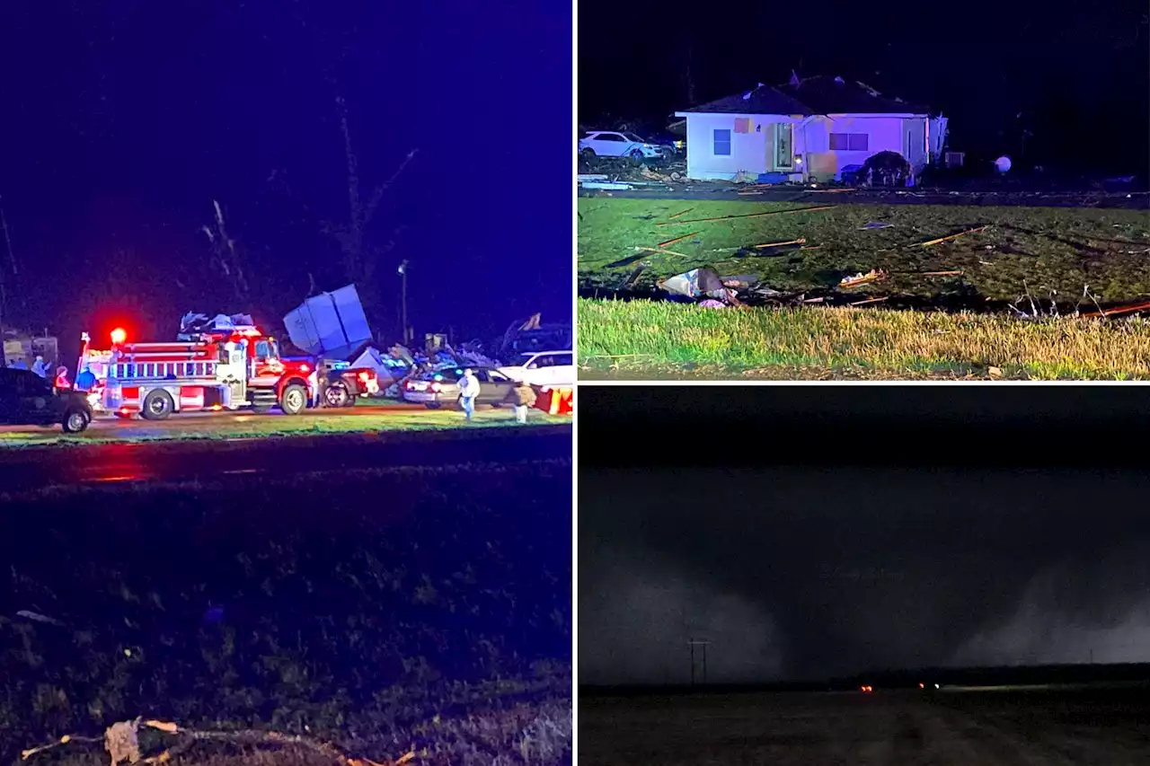 At least 8 dead after powerful tornado devastates rural Mississippi