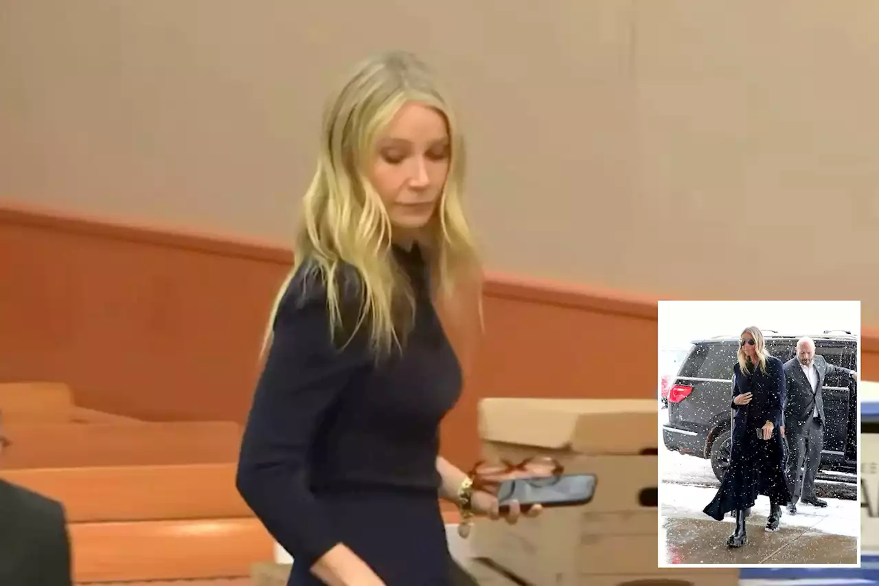 Gwyneth Paltrow takes the stand in ski slope hit-and-run trial