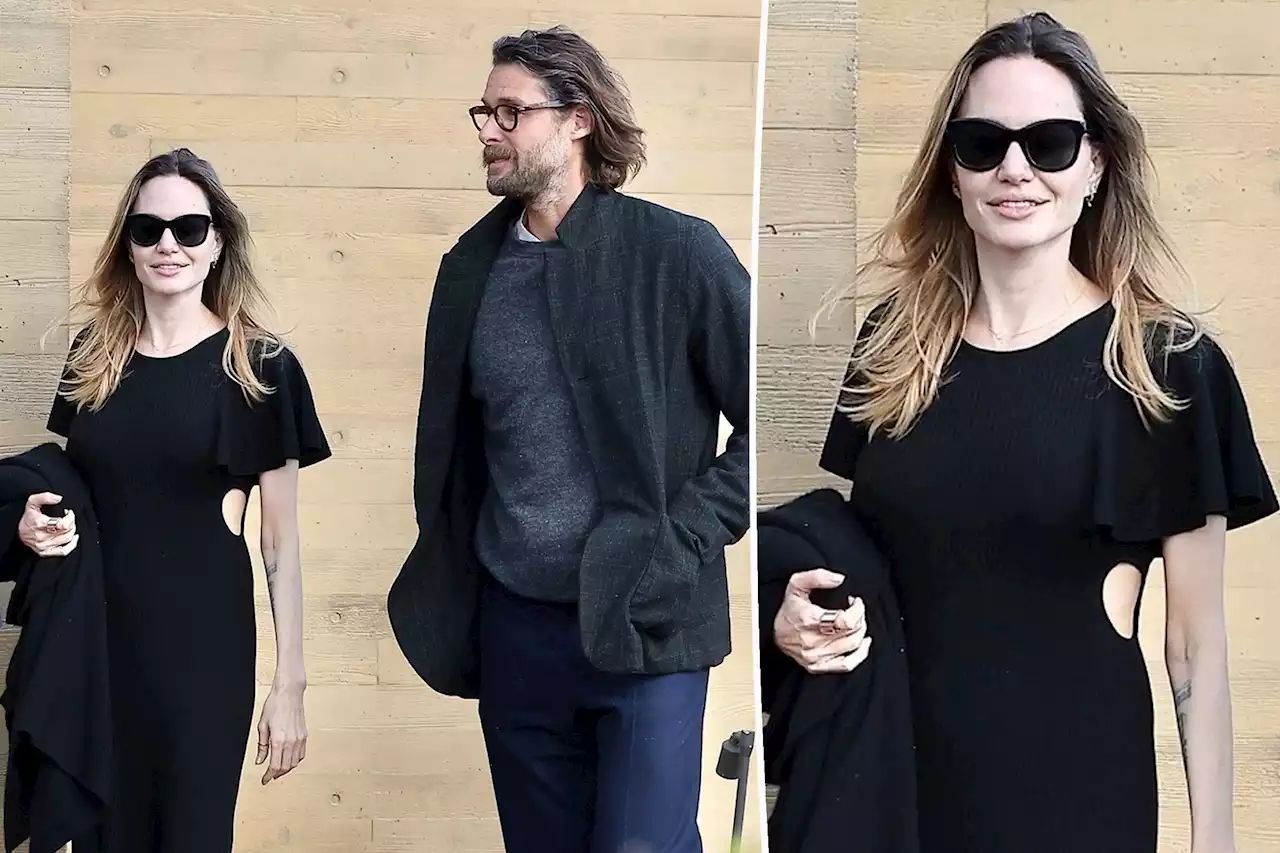 Angelina Jolie goes on three-hour lunch with billionaire David Mayer de Rothschild