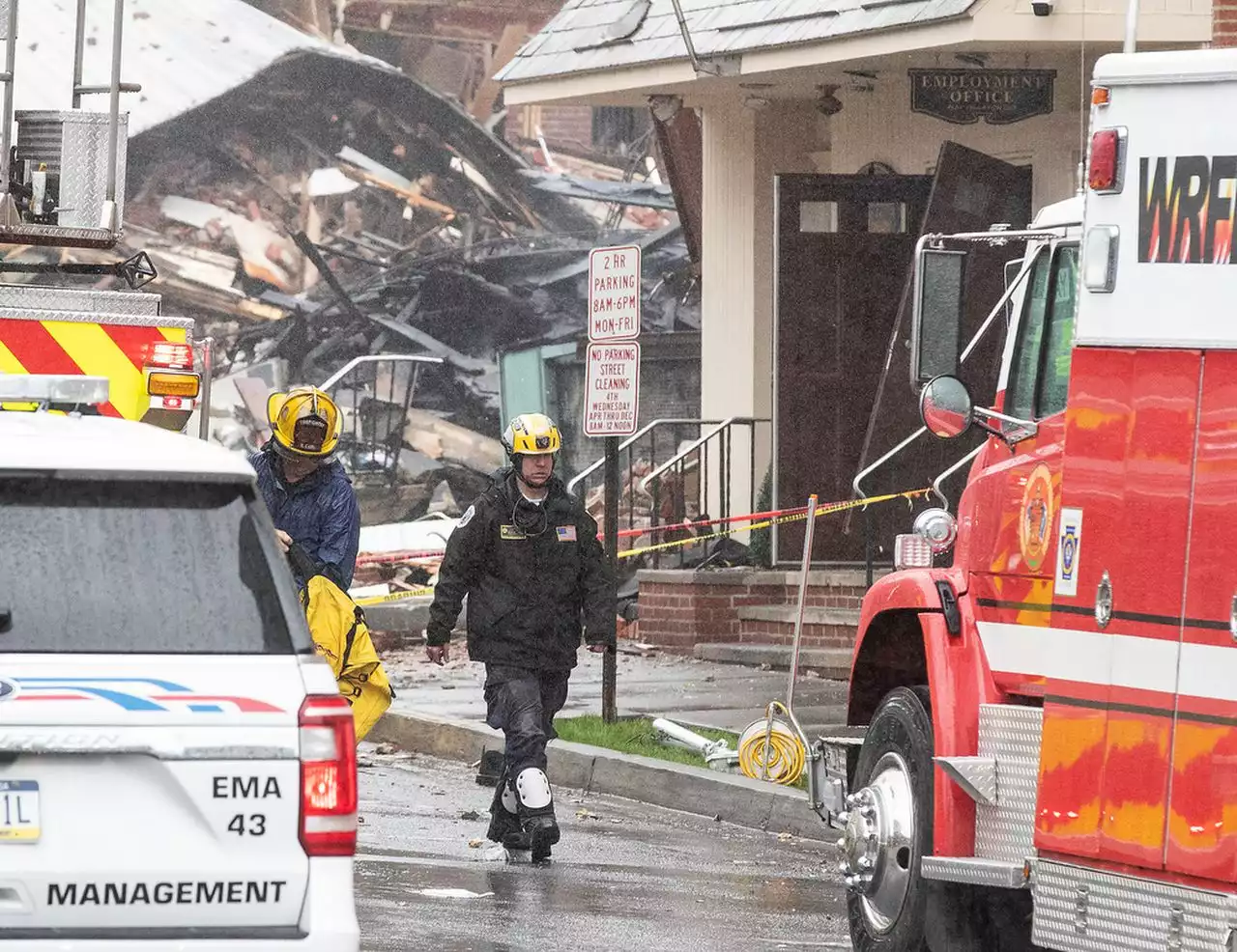 Photos: Saturday’s scene at site of Pa. chocolate plant explosion