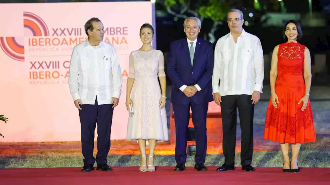 Alberto Fernández en Dominicana: Discusiones por la guerra en Ucrania y un reencuentro distante con Lasso