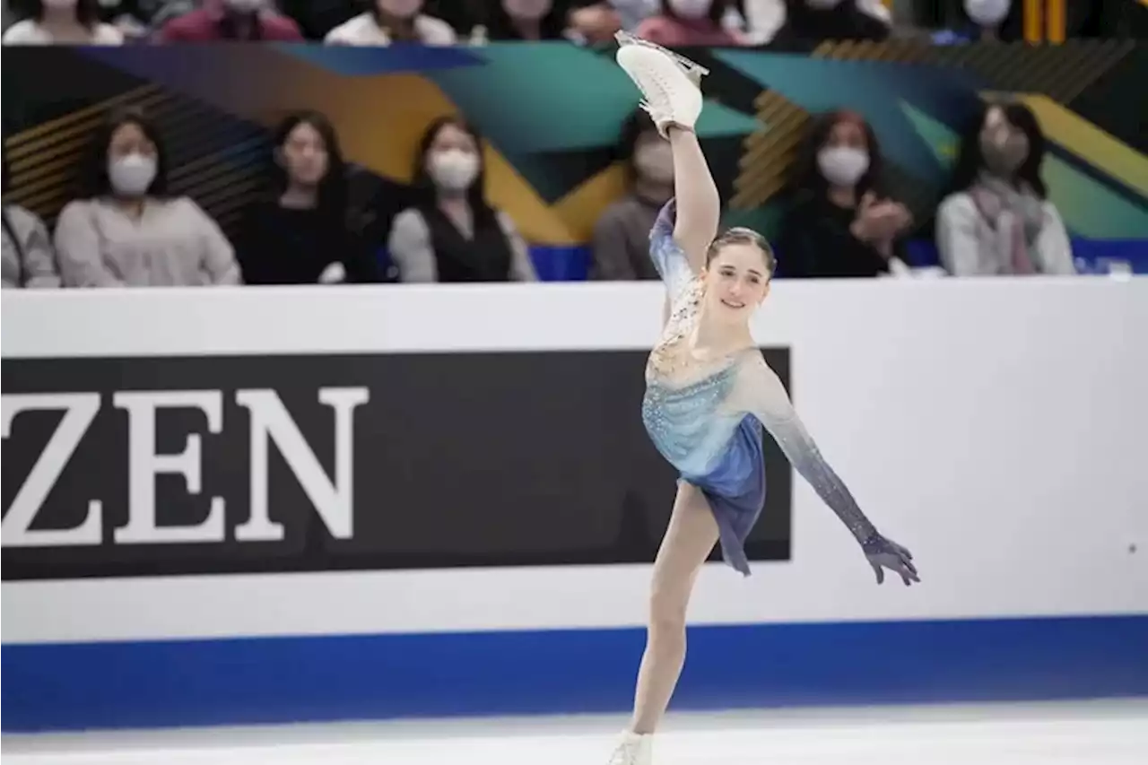 South Jersey’s Isabeau Levito lands just off the podium, finishes fourth at World Figure Skating Championships