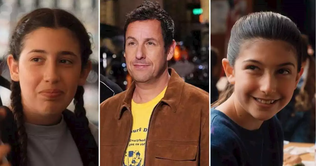 Hijas de Adam Sandler reaparecen junto a su padre en importante evento en París