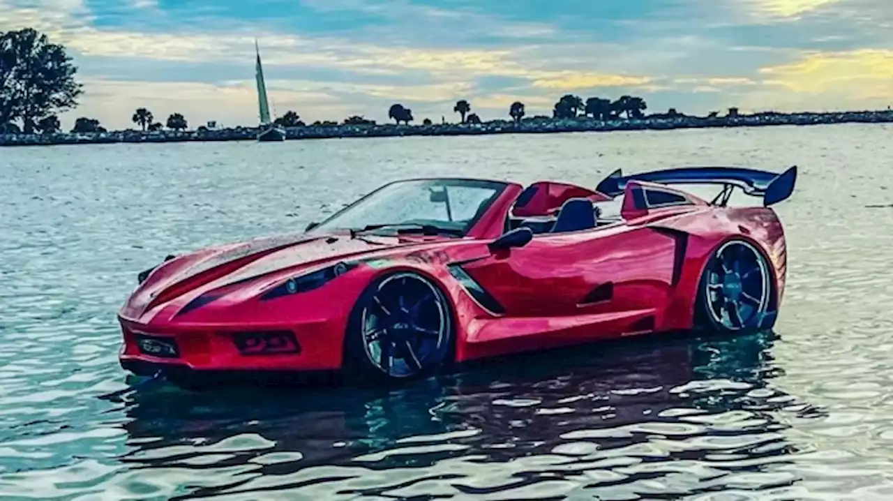 This Insane Corvette C8 Jet Ski Lets You Cruise the High Seas in Sports-Car Style