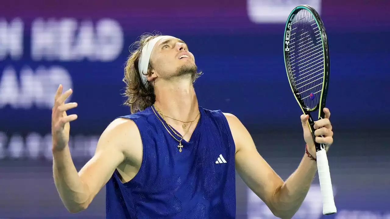 Tennis in Miami: Zverev verliert Auftaktmatch klar gegen Japaner Daniel