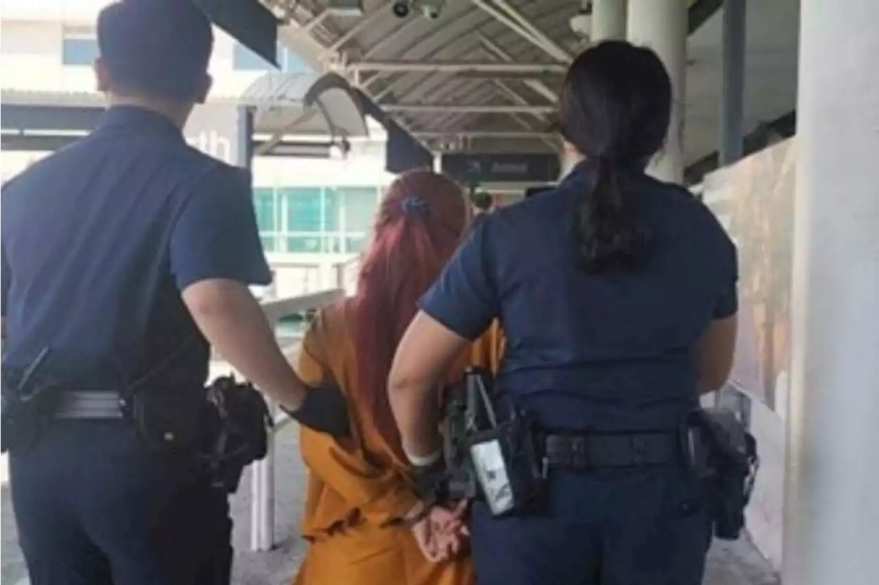 Woman nabbed on Indonesia-bound ferry after allegedly attacking man with hot water