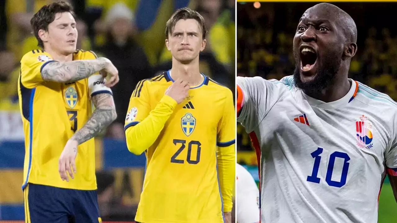 Fotboll: Belgien slog Sverige efter Lukakus hattrick