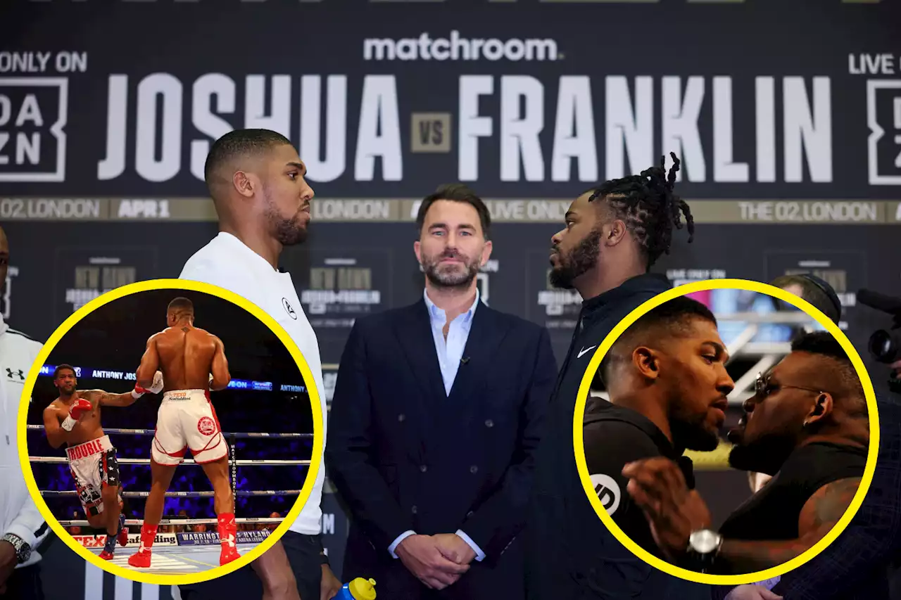 Anthony Joshua has strained history with American fighters which usually ends in KO