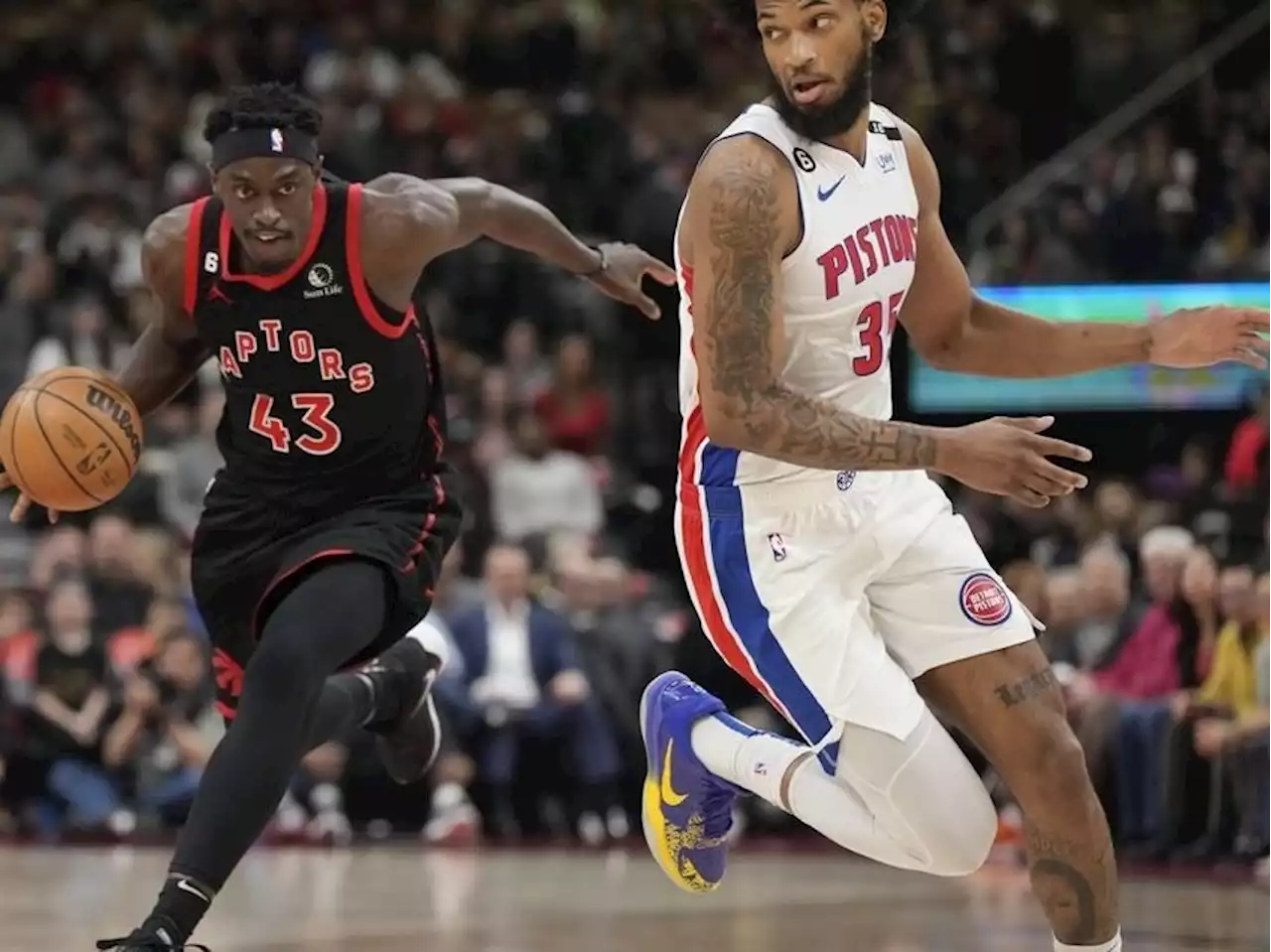 Siakam's 32-point, nine-assist effort lifts Raptors to 118-97 win over Pistons