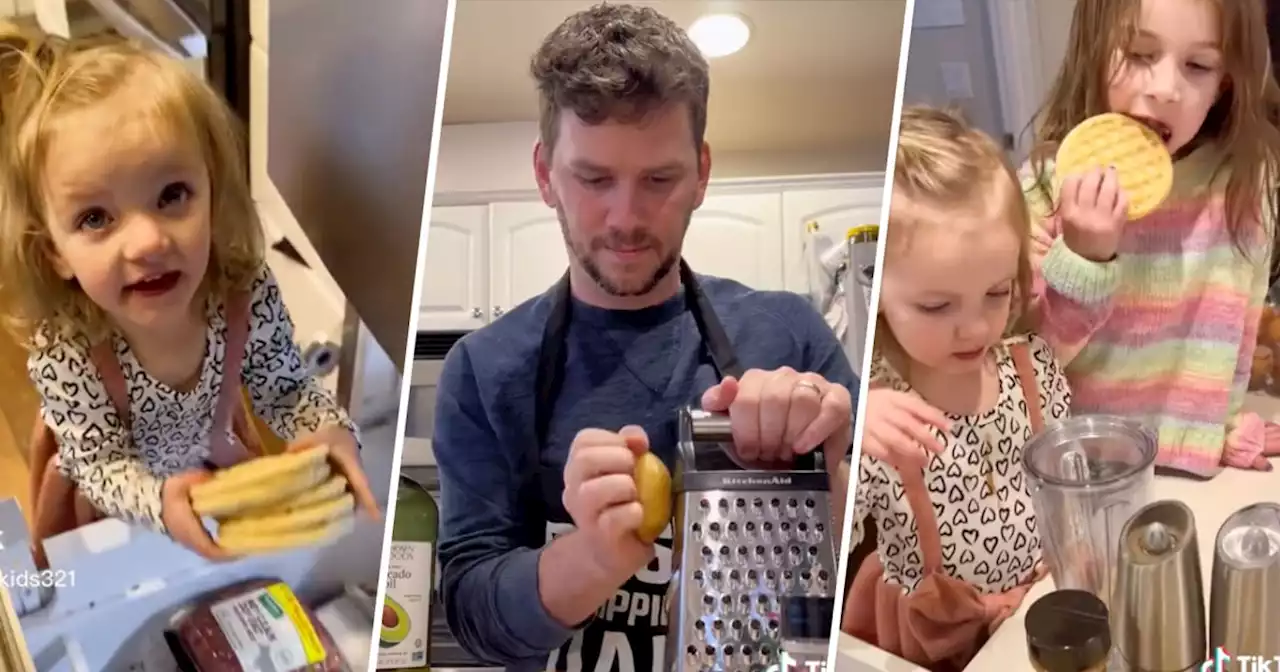 This dad went viral for making culinary masterpieces out of his kids’ random ingredient choices