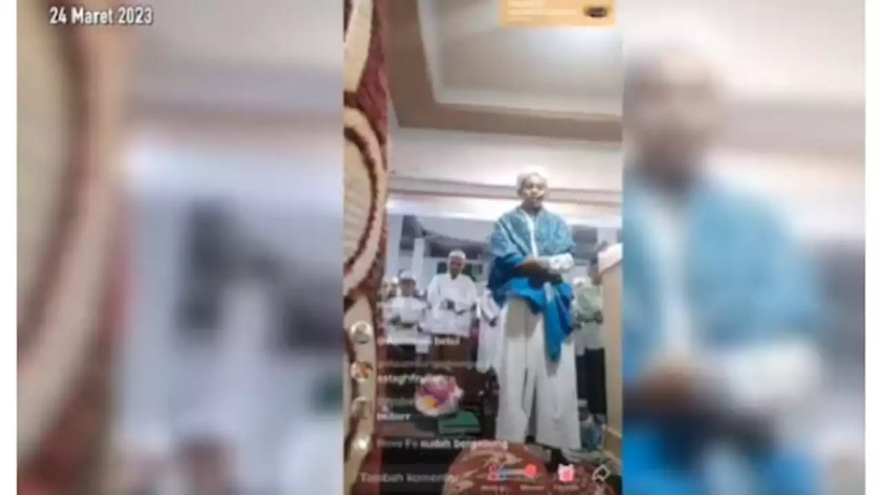 Viral Ustaz Lakukan Live Streaming TikTok saat Jadi Imam Salat Tarawih, MUI Buka Suara