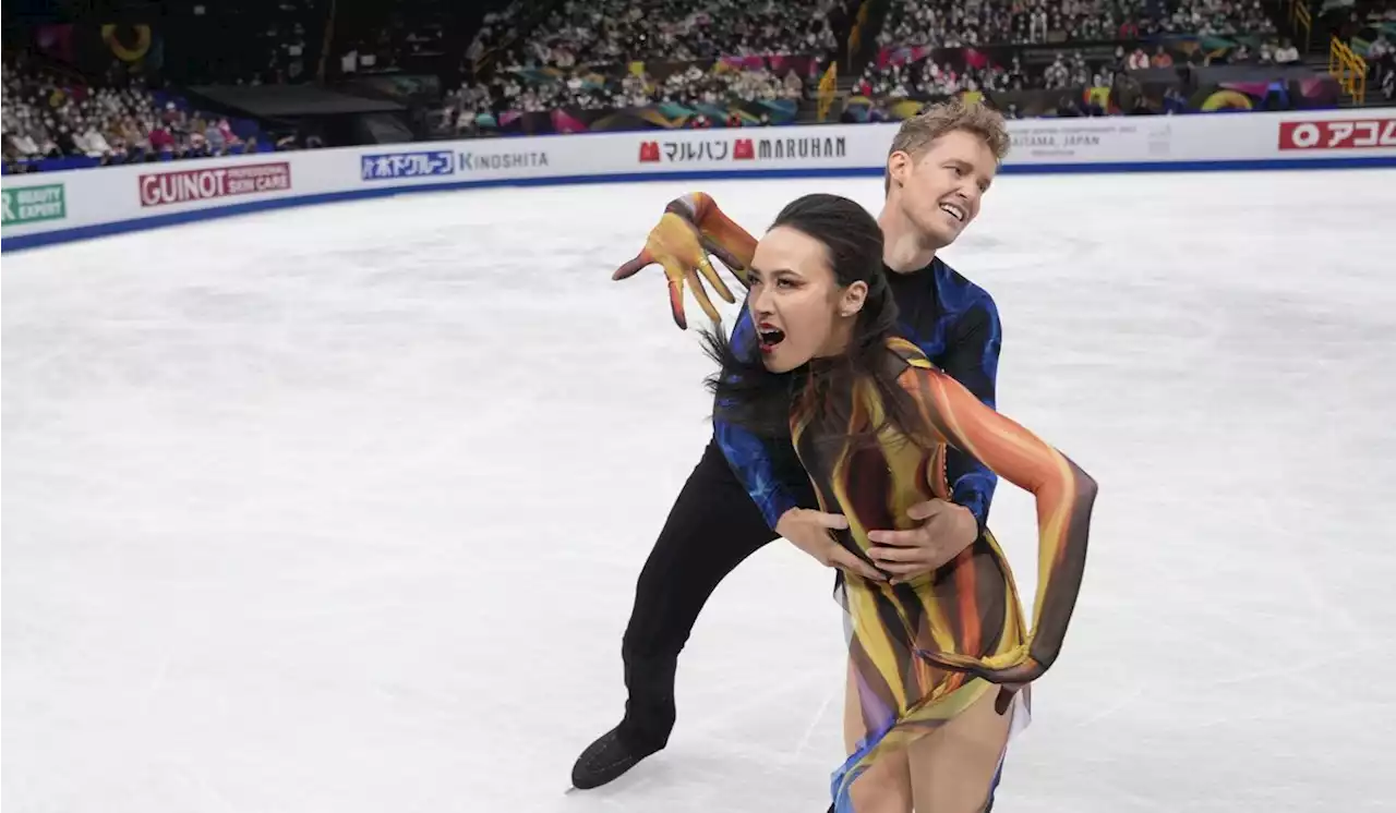 U.S. pair of Chock and Bates win first world ice dance title