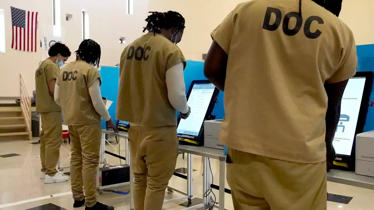 Push to expand voting rights in US for those held in jails