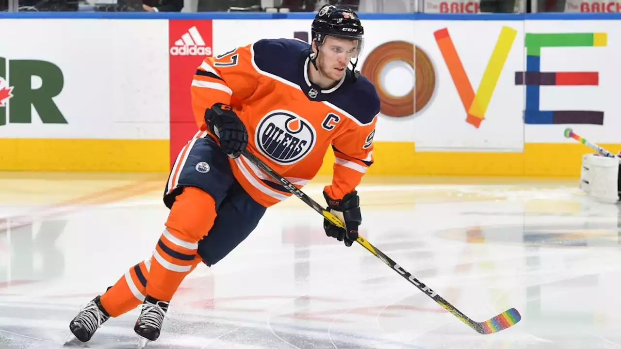 Connor McDavid: Oilers 'strongly support Pride Night'