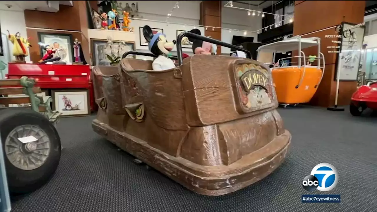 850-piece Disney auction in Beverly Hills lets super fans take home special piece of the parks