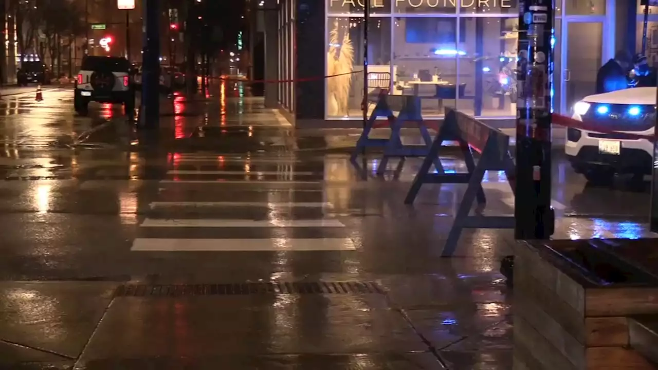 Driver runs stop sign, kills pedestrian in West Loop hit-and-run, Chicago police say