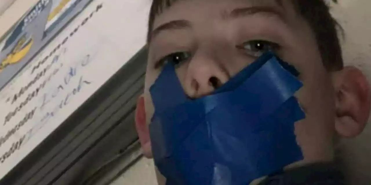 11-year-old North Carolina boy claims teacher taped his mouth shut