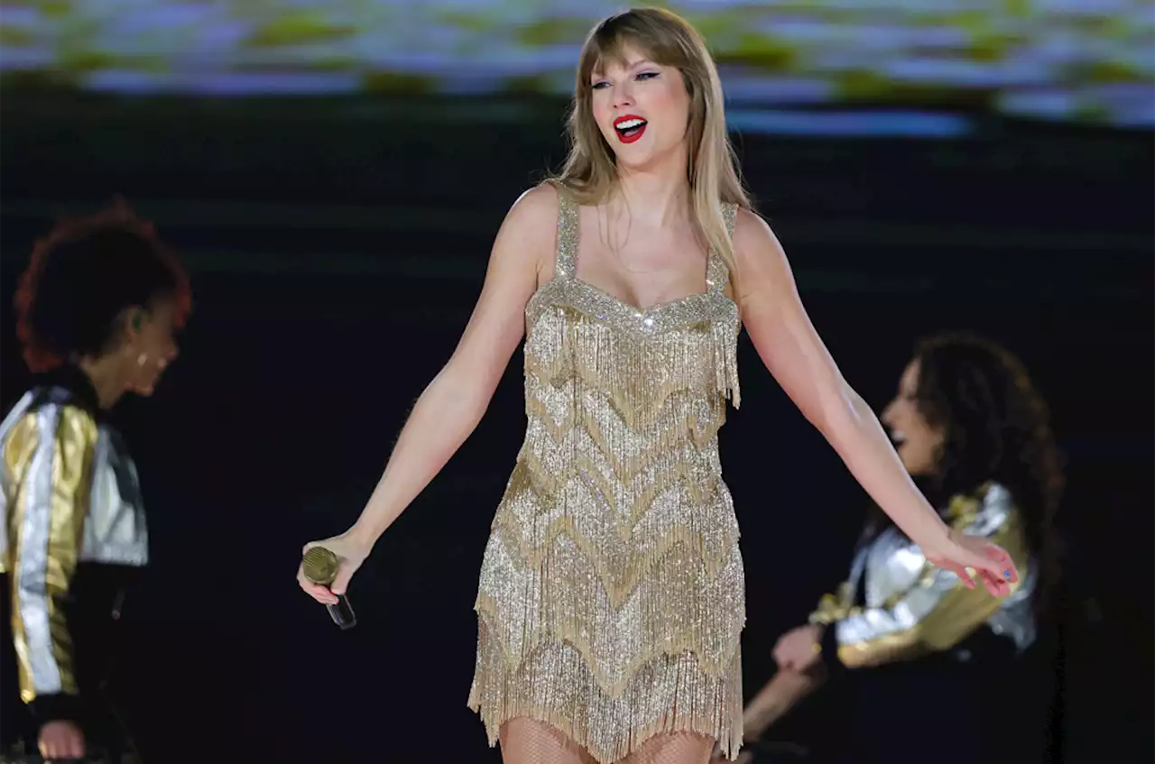 Taylor Swift Joined by Marcus Mumford for ‘Cowboy Like Me’ at Eras Tour Concert in Las Vegas