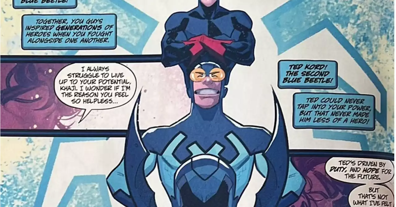 Blue Beetle, Past, Present, Future, And A Sidekick (DC Spoilers)