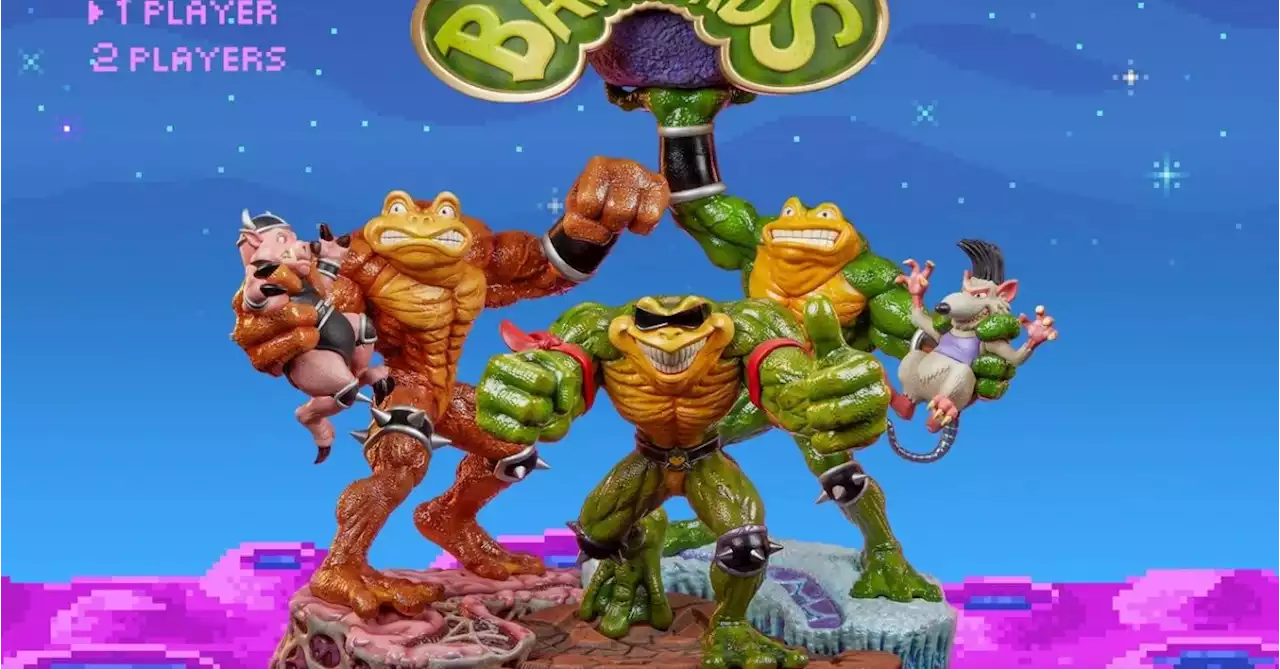 PCS Reveals Impressive Battletoads Brawler Collection Statue Set