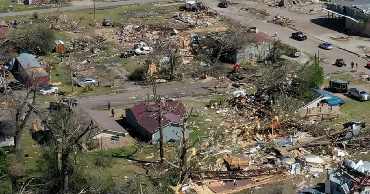 Estados Unidos: aumenta a 26 la cifra de muertos por tornados en Misisipi y Alabama