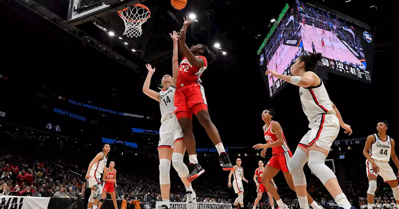 Ohio State shocks UConn women's basketball team in Sweet 16