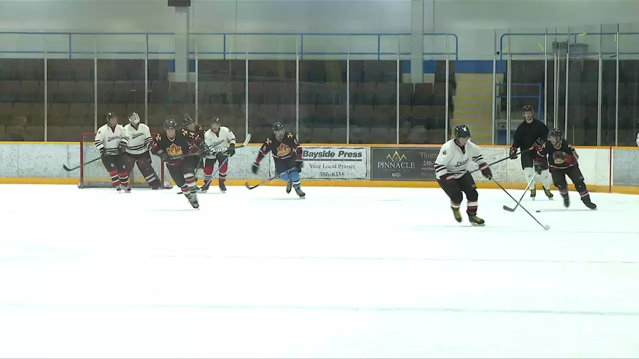 Island firefighters face off in memorial hockey game for fallen colleagues