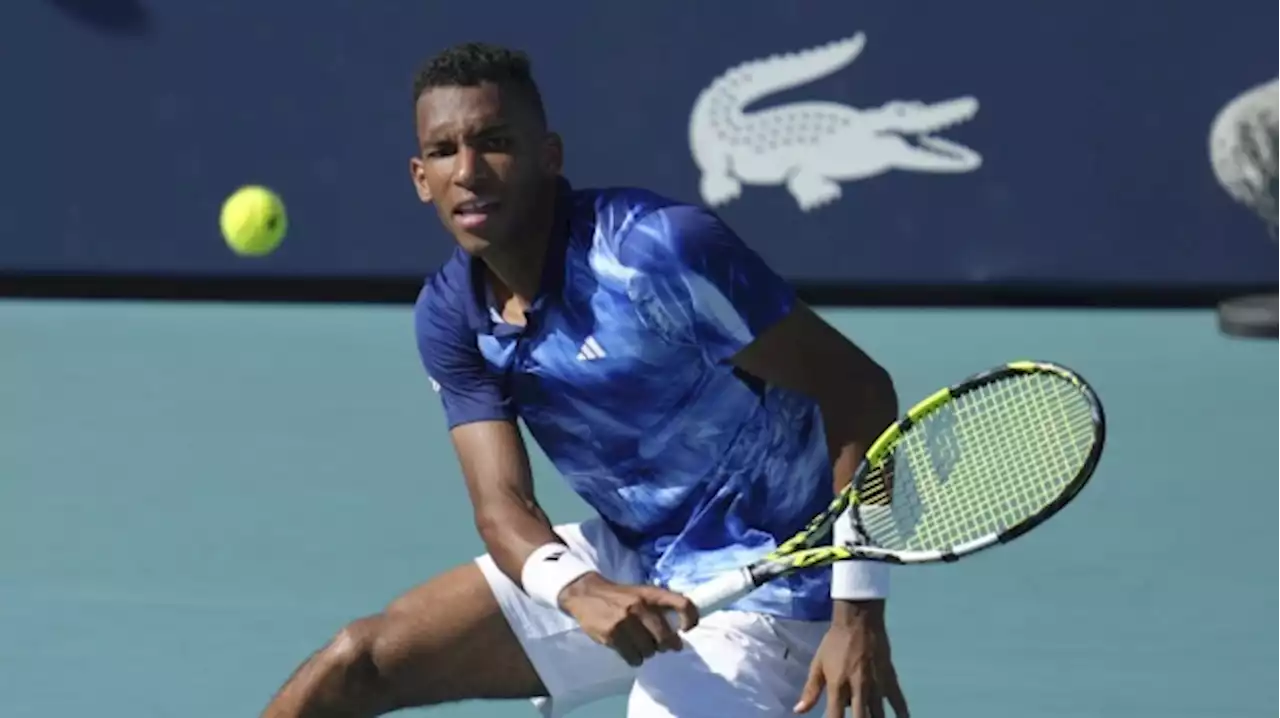 Canada's Felix Auger-Aliassime advances to third round of Miami Open