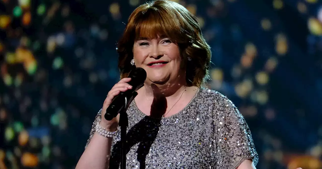 Susan Boyle almost unrecognisable as she's spotted in iconic hotel