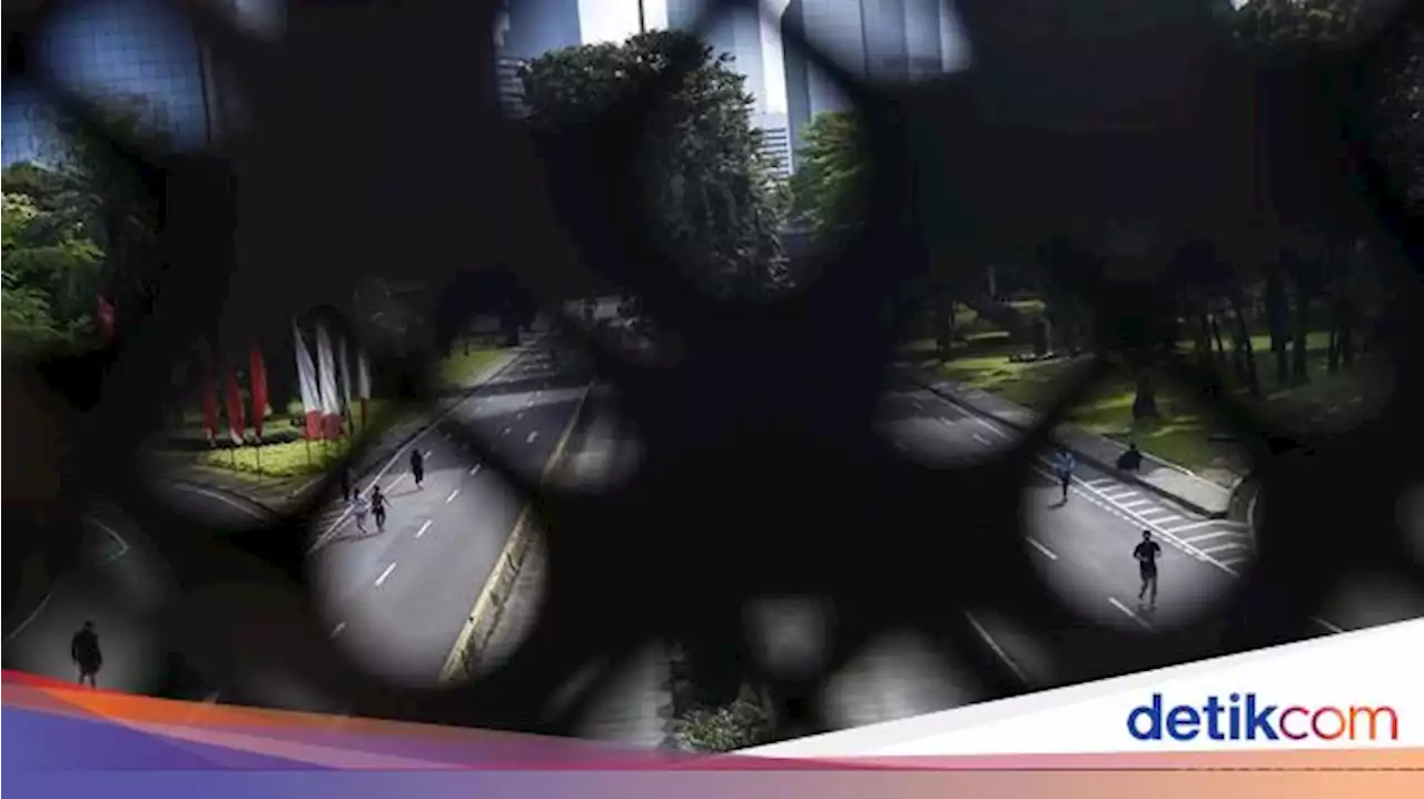 Begini Suasana CFD Pekan Pertama Ramadan di Jakarta