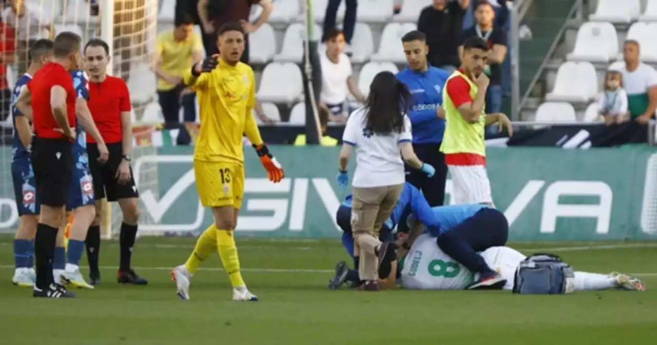 Susto en España: un jugador se desplomó en pleno partido