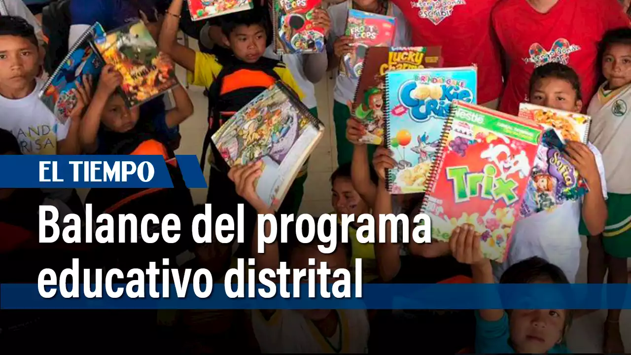 Balance del programa educativo distrital