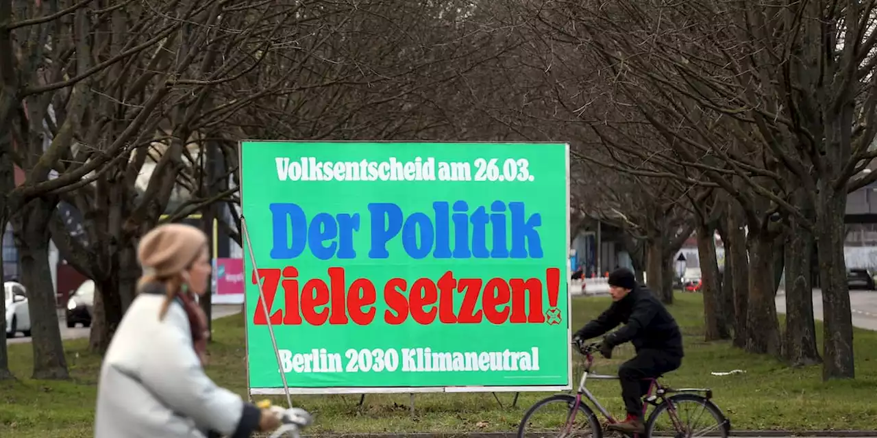 Zu wenige Ja-Stimmen: Berliner Volksentscheid für ehrgeizigere Klimaziele gescheitert