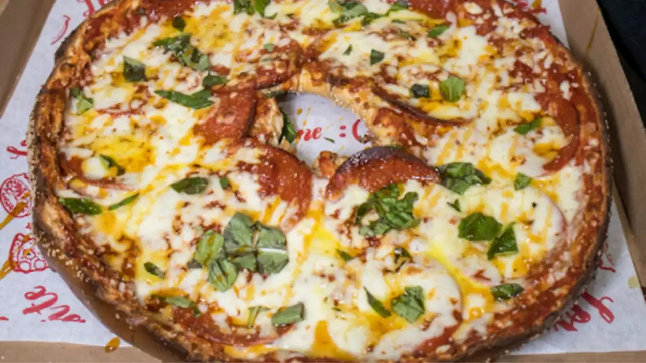 Giant pizza bagels in Queens go viral