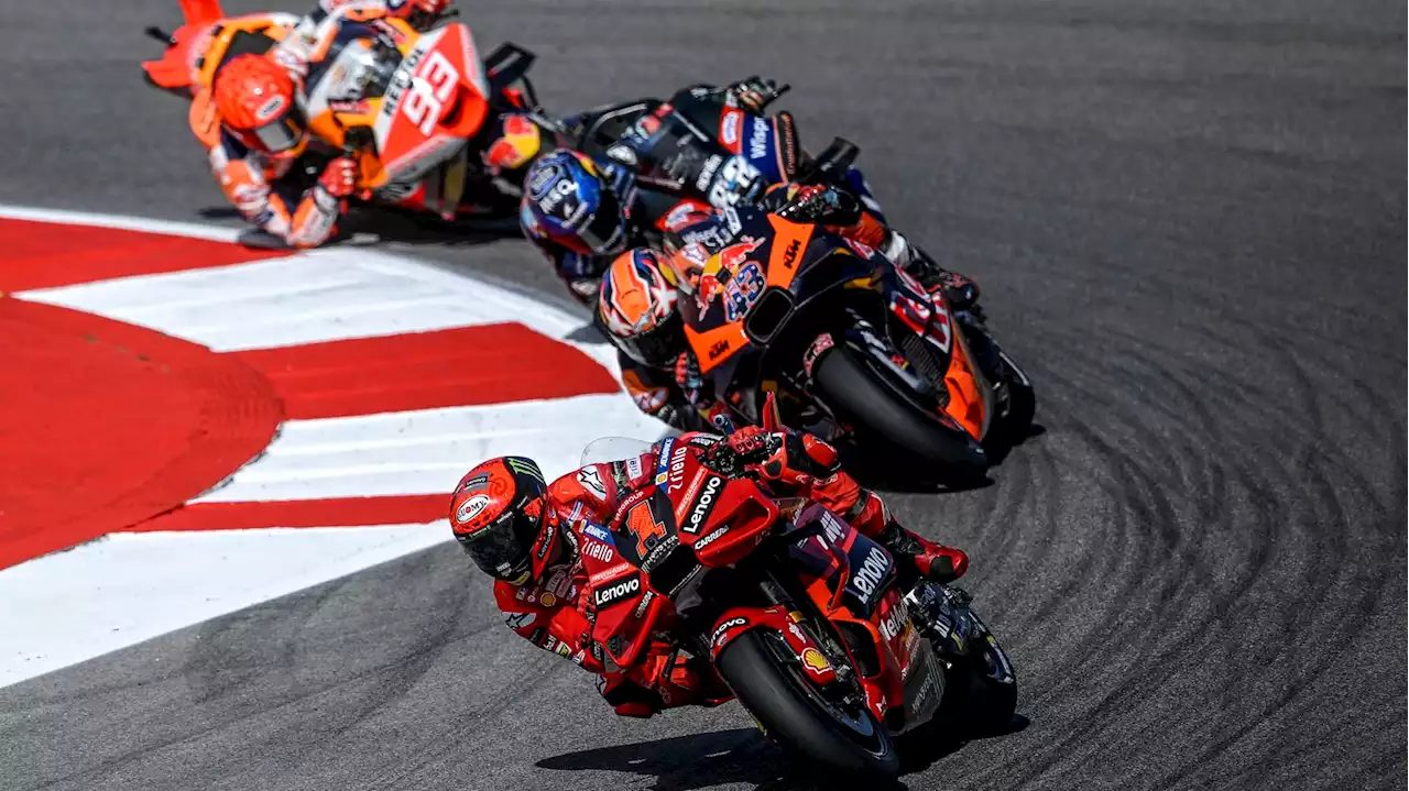 DIRECT. MotoGP : Francesco Bagnaia en tête après la chute de Marc Marquez... Suivez le Grand Prix du Portugal