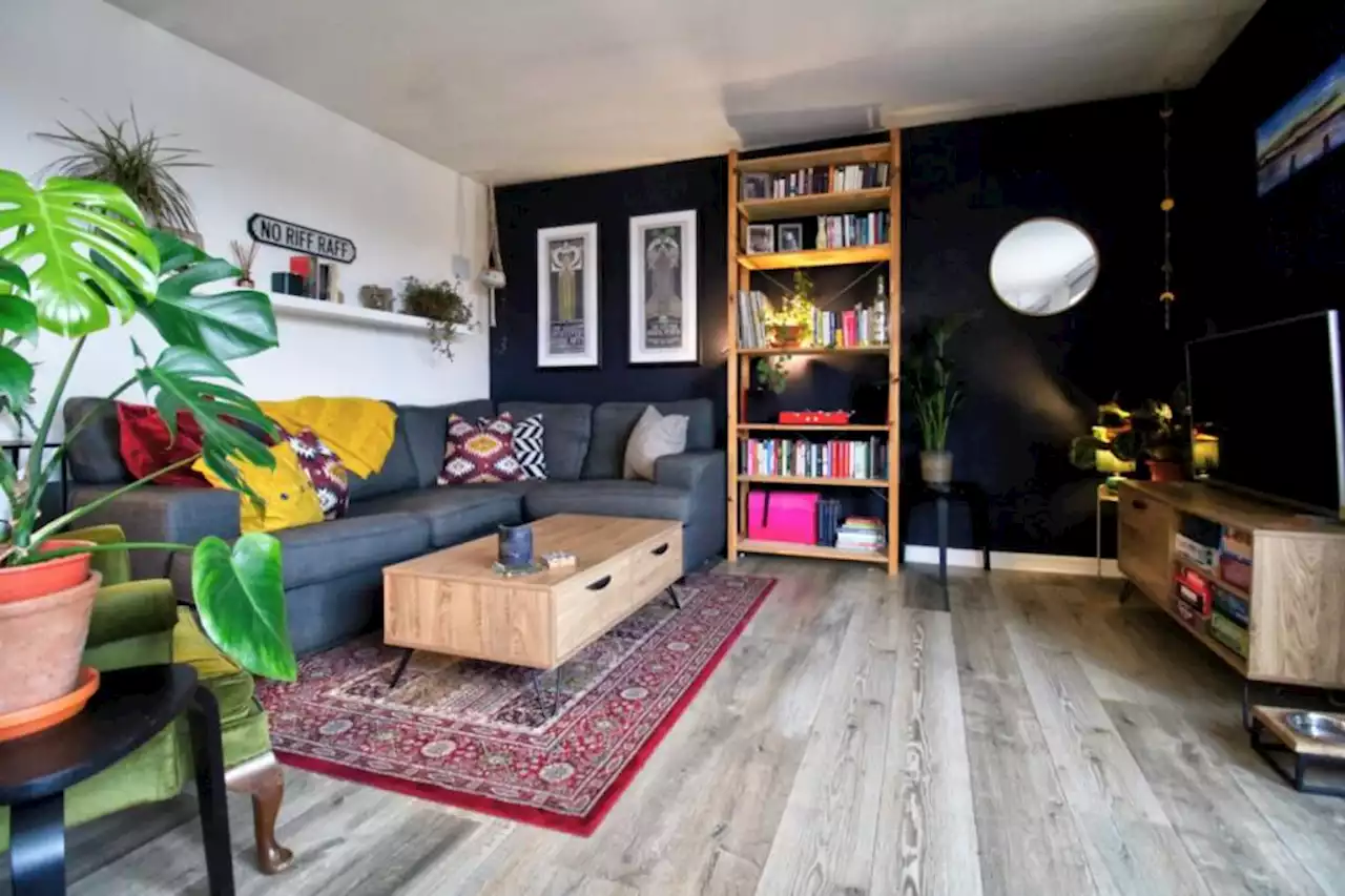 Inside the contemporary boho decor of this stunning two bedroom flat