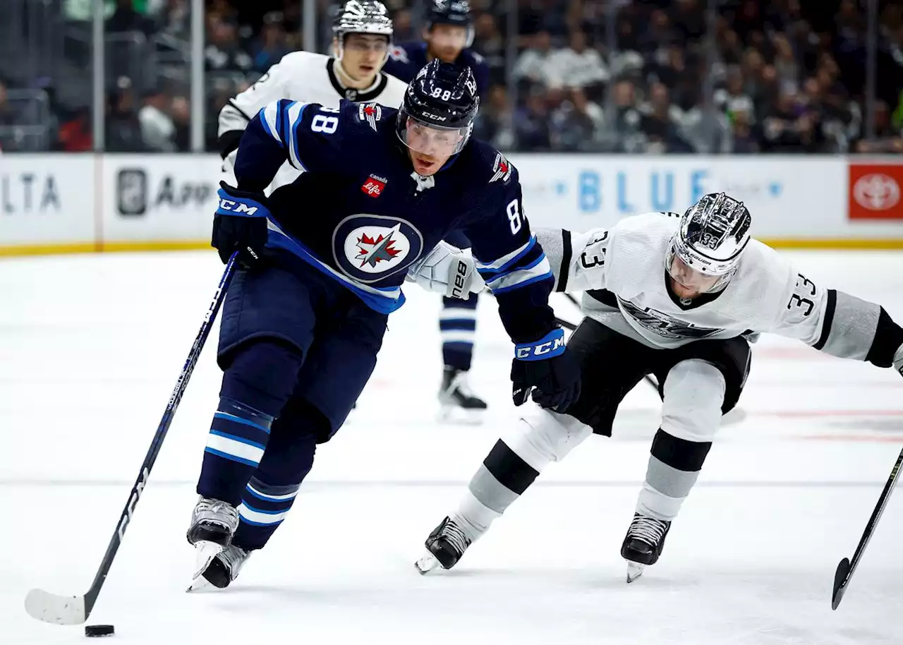 Los Angeles Kings dump Winnipeg Jets 4-1, tie franchise mark for points