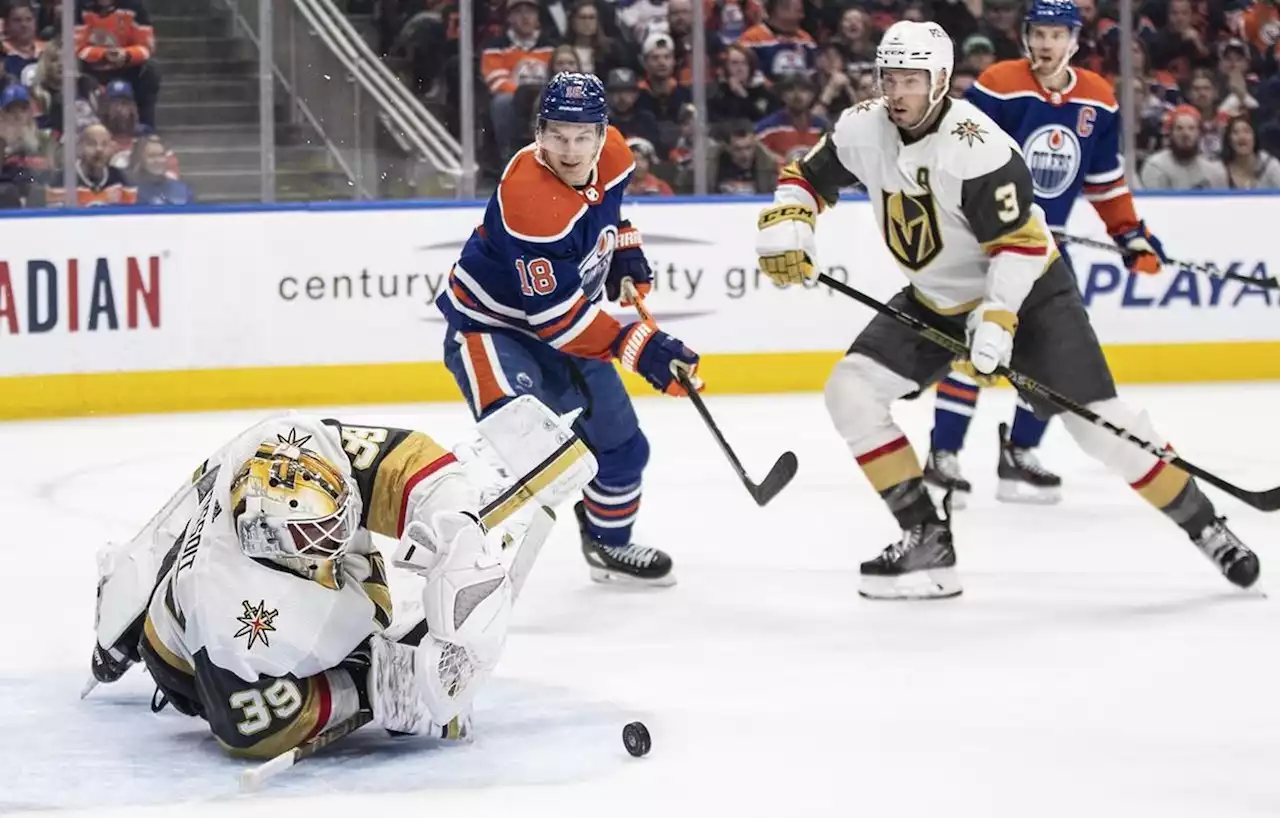 Nicolas Roy scores OT winner as Golden Knights tip Oilers 4-3