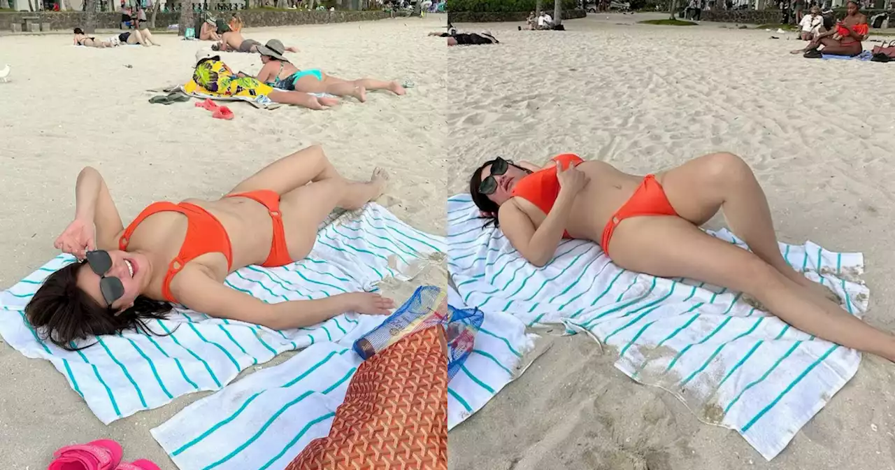 Rufa Mae Quinto is one hot momma in latest beach pics: 'Go go go! Todo na tour!'