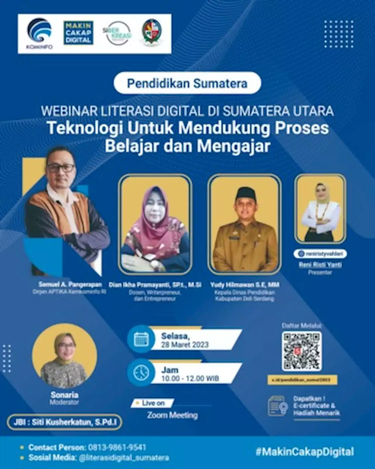 Literasi Digital di SMP Deliserdang, Pentingnya Teknologi Mendukung Proses Belajar Mengajar